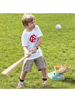 TYCOM TYCOM Baseball Kids Baseball Pitching Machine Pop A Pitch Baseball Batting Machine with Youth Bat 3 Plastic Baseballs Boys Girls Baseball Toy  - Image 2