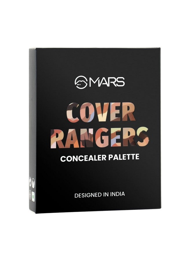 Mars MARS Cover Rangers Creamy Matte Concealer And Corrector Palette | Include Lip & Cheek Tint | Easy To Blend & Lightweight Concealer For Face Makeup (24 Gm) (03-Multicolor) - Image 3