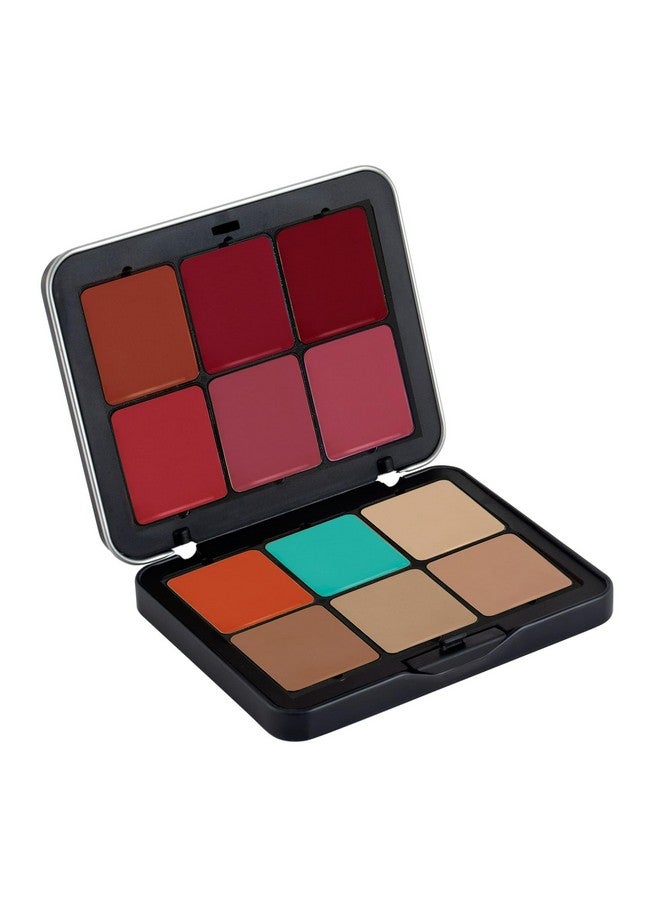 Mars MARS Cover Rangers Creamy Matte Concealer And Corrector Palette | Include Lip & Cheek Tint | Easy To Blend & Lightweight Concealer For Face Makeup (24 Gm) (03-Multicolor) - Image 1