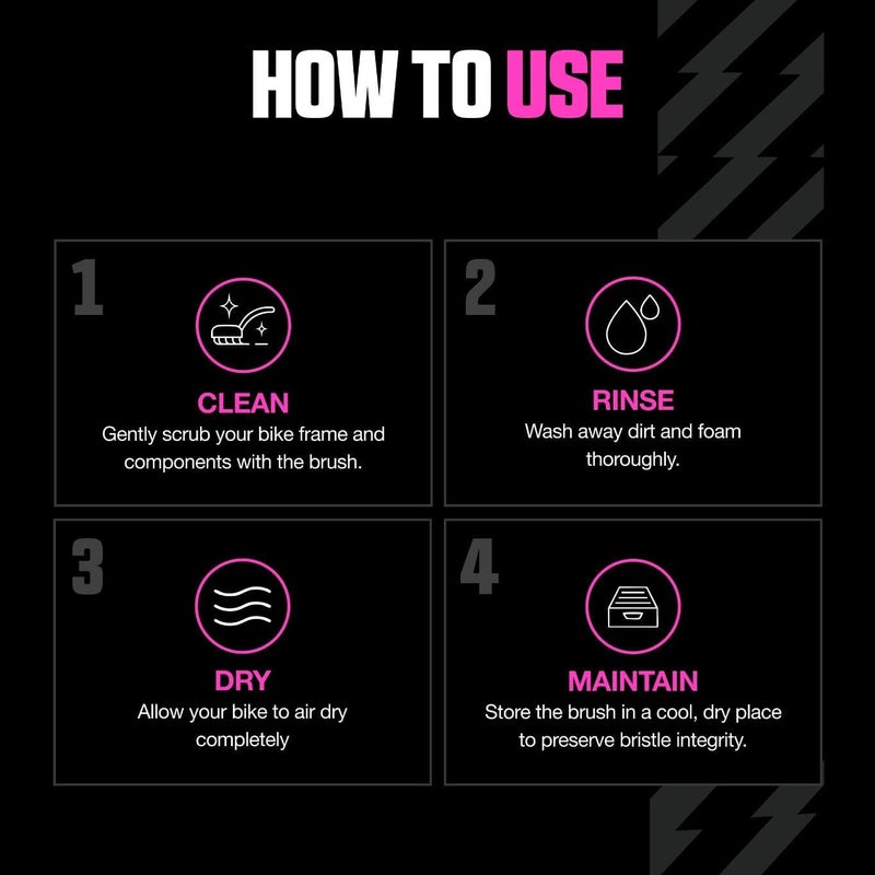 Muc Off Muc-Off Soft Washing Bike Cleaning Brush - Black, One Size - Image 5