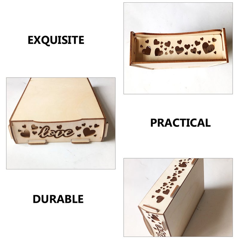 Wedding Guestbook Holder Box Guest Book Organizer Wedding Commemorative - Image 4