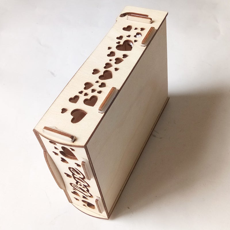 Wedding Guestbook Holder Box Guest Book Organizer Wedding Commemorative - Image 1