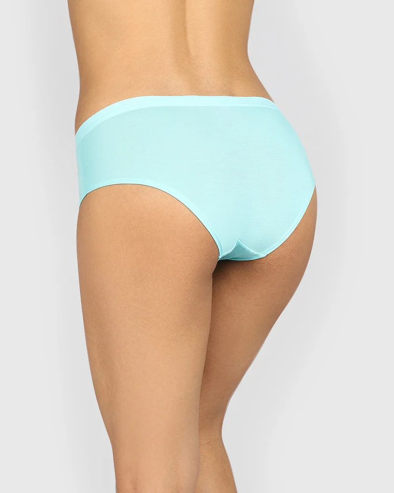 La Senza La Senza Ultrasoft Hipster Panties Aqua Splash