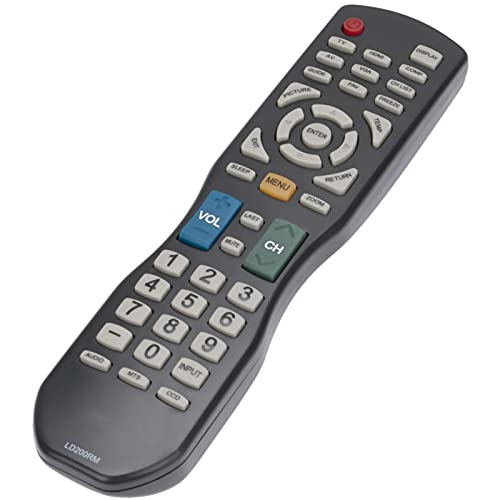 PERFASCIN LD200RM LD220RM LD4088RM Replace Remote Control fit for APEX LED LCD TV Digital LD3288M LE3242 LE3212 LD3249 JE3708 LD3288 LD4688T LE3942 LE4012 LE4077M LD3288T LD4077 LD4088 LD4688 - Image 3