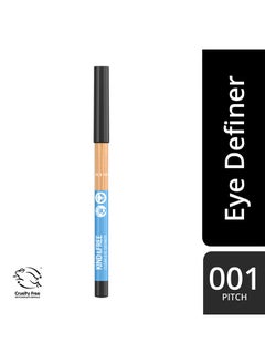 RIMMEL LONDON Kind & Free Clean Eyeliner Pencil - 001 - Pitch, 1.1g  - Image 2