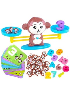 DURKU Monkey Balance Counting Math Games - Montessori Educational Toy Learning and Measuring  - Image 1