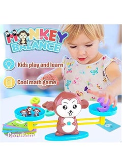 DURKU Monkey Balance Counting Math Games - Montessori Educational Toy Learning and Measuring  - Image 2