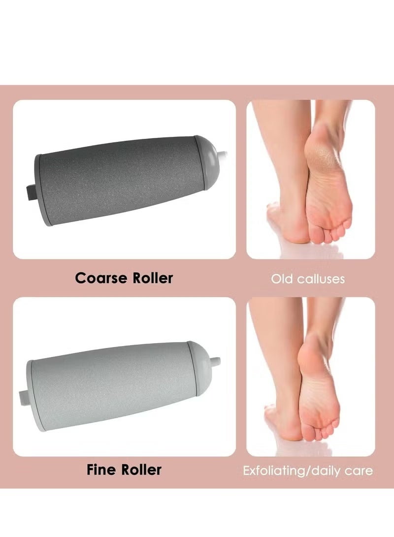 إيفا مِبرد كهربائي للأقدام قابل لإعادة الشحن، جهاز باديكير مزيل الجلد الميت الأوتوماتيكي، أداة إزالة الجلد الميت لجمال العناية بالقدمين - Image 3