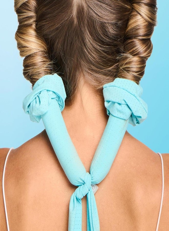 Gimme Beauty Chill Curl Heatless Styling Set - Gentle & Breatable Hair Rods for Overnight Curls - Natural Waves with a Frizz-Free Finish - Clip & Scrunchies for Secure Hold - Medium Hair, 4 Count - Image 5