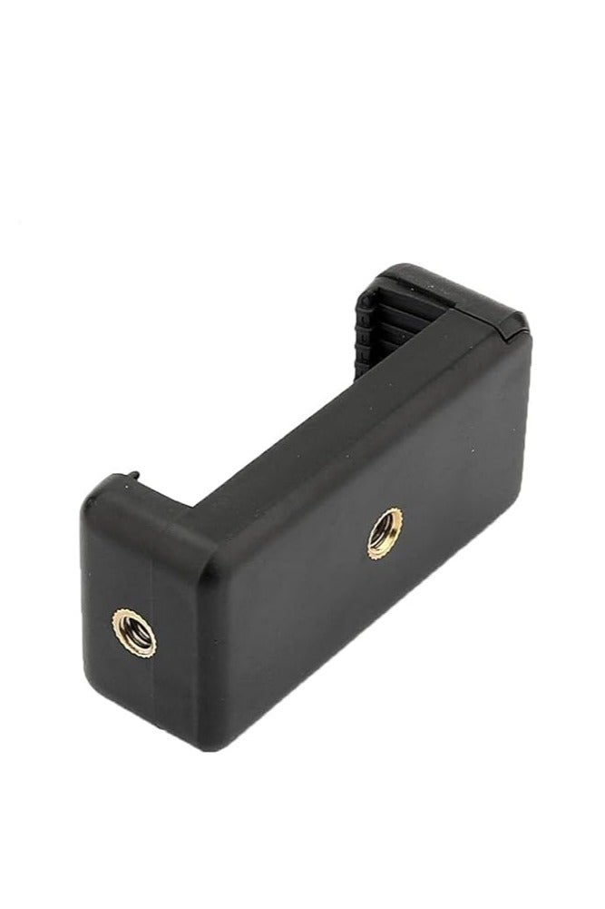 حامل تثبيت للموبايل – مشبك ثلاثي / مفرد مع برغي جانبي مزدوج - Image 1