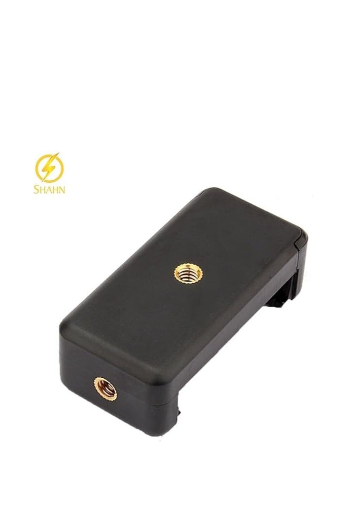 حامل تثبيت للموبايل – مشبك ثلاثي / مفرد مع برغي جانبي مزدوج - Image 2