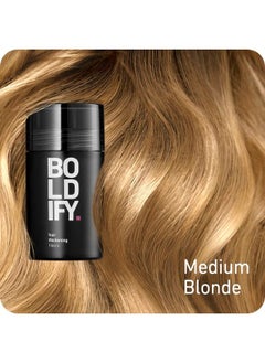 Hair Fibers For Thinning Hair (Medium Blonde) Hair Powder 12G Bottle Undetectable & Natural Hair Filler Instantly Conceals Hair Loss Hair Thickener Topper For Fine Hair For Women & Men - pzsku/Z79BA42B58360D0784233Z/45/_/1692443386/996a2174-2145-4486-89f8-108a5dd33ccd