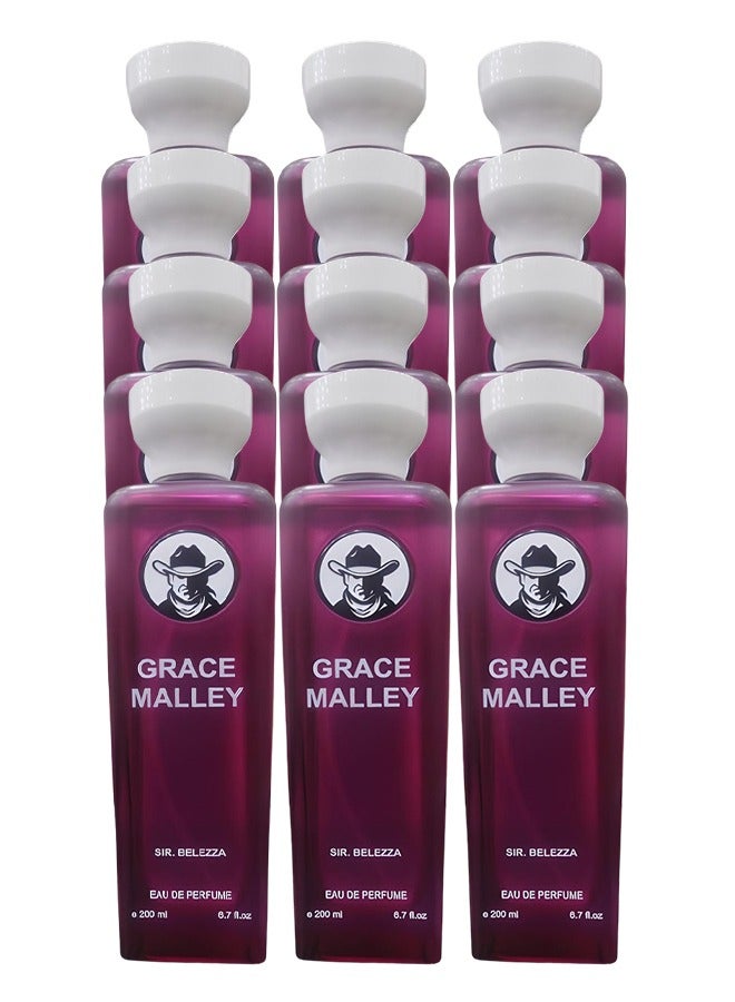 بيليزا 12 قطع عطر جريس مالي للنساء 200 مل - Image 1