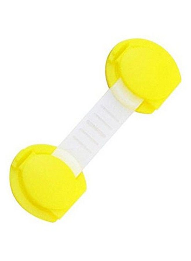 Kuhu Creations Kids Safety Lock For Drawer Fridge Cabinet And Many Other Appliances Or Furniture. (12 Unit Yellow Plastic Normal) - Image 4