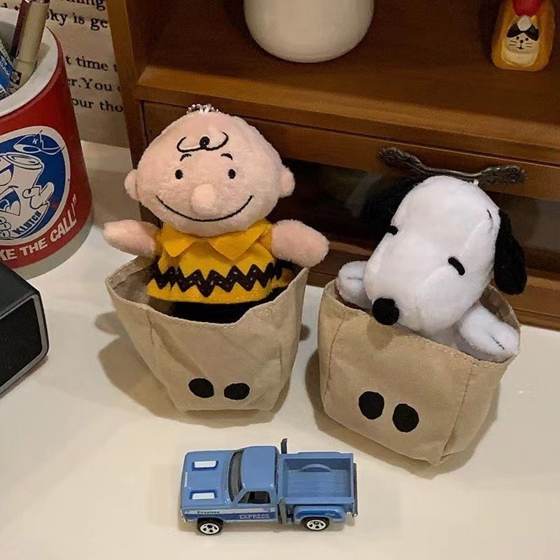 Plush Doll Keychain Cute Cartoon Design - High-Quality Soft Durable Material Versatile Accessory for Young Adults Aged 15 to 35 - Image 2