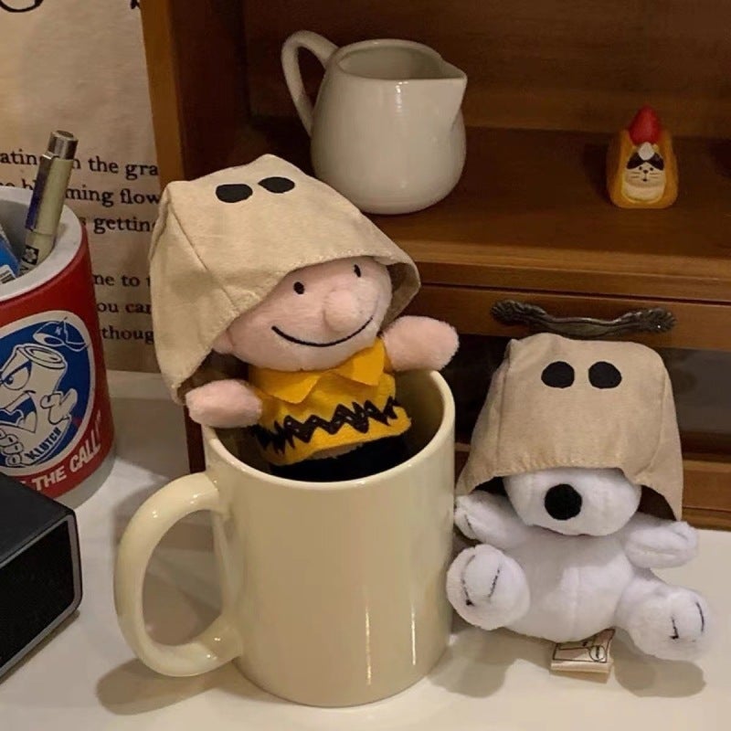 Plush Doll Keychain Cute Cartoon Design - High-Quality Soft Durable Material Versatile Accessory for Young Adults Aged 15 to 35 - Image 3
