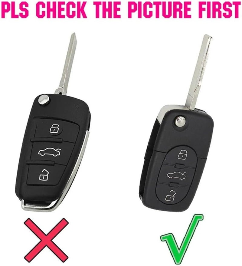 QASULER Silicone Key Case for Audi Models - Image 2