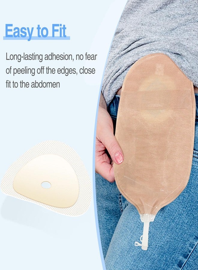 Heagimed 30 PCS Urostomy Bag Urostomy Supplies, One-Piece Drainable Urostomy Pouch with Measure Card for Colostomy Ileostomy Stoma Care, Cut-to-Fit, 45 mm Max - Image 5