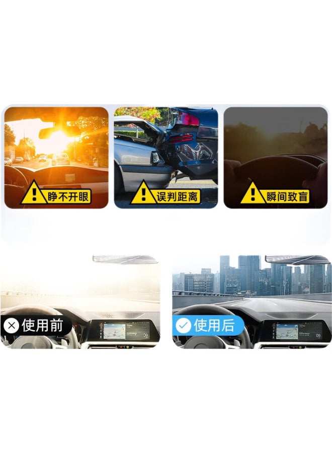 HLA Sunglasses Clip, Flip-Style Unisex, Myopia Polarized Sunglasses Clip, Black 086 - Image 2