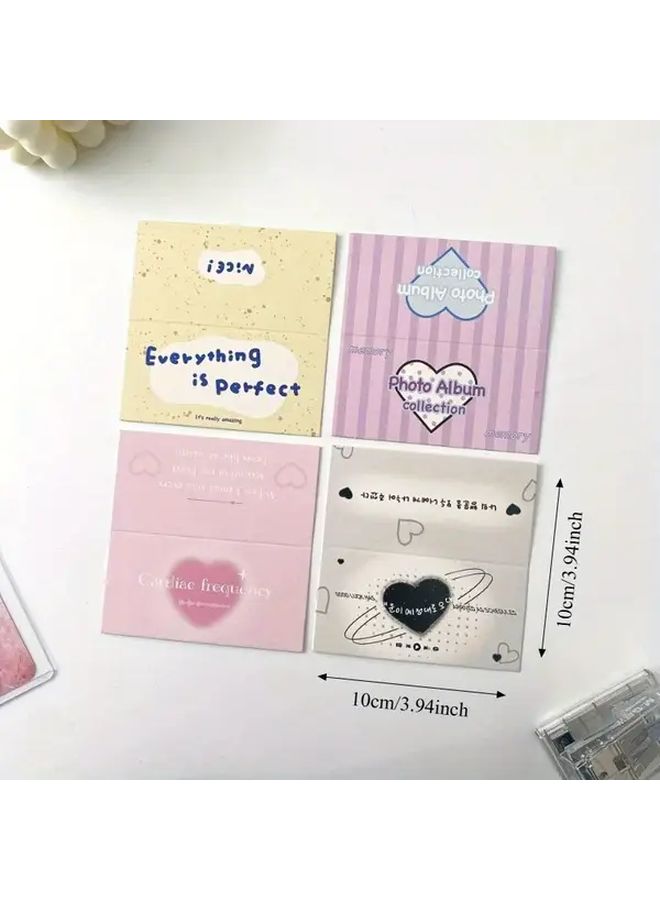 B Set 10 Kpop Girl Star 3 Inch Photo Card Set Cute Cartoon DIY Decorative Durable Plastic Paper Cards - Image 5