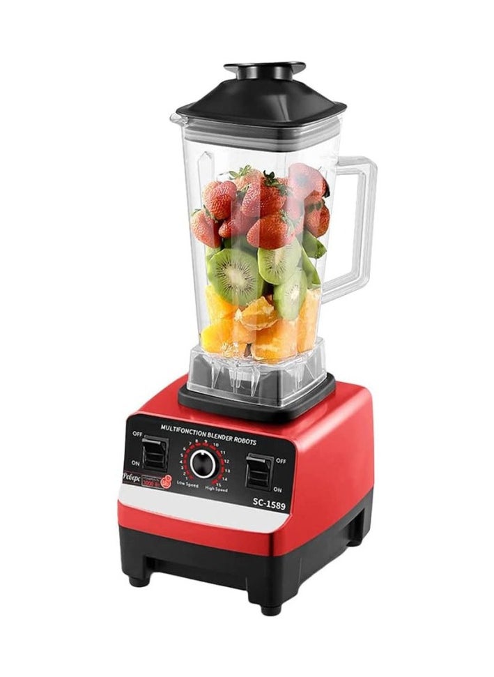 SILVER CREST - Royal Silver-Crest Professional Blender 2 In 1 4500W High Power Blenders For Kitchen Stainless Countertop Smoothie Blender Ideal for Smoothies Shakes - Image 1