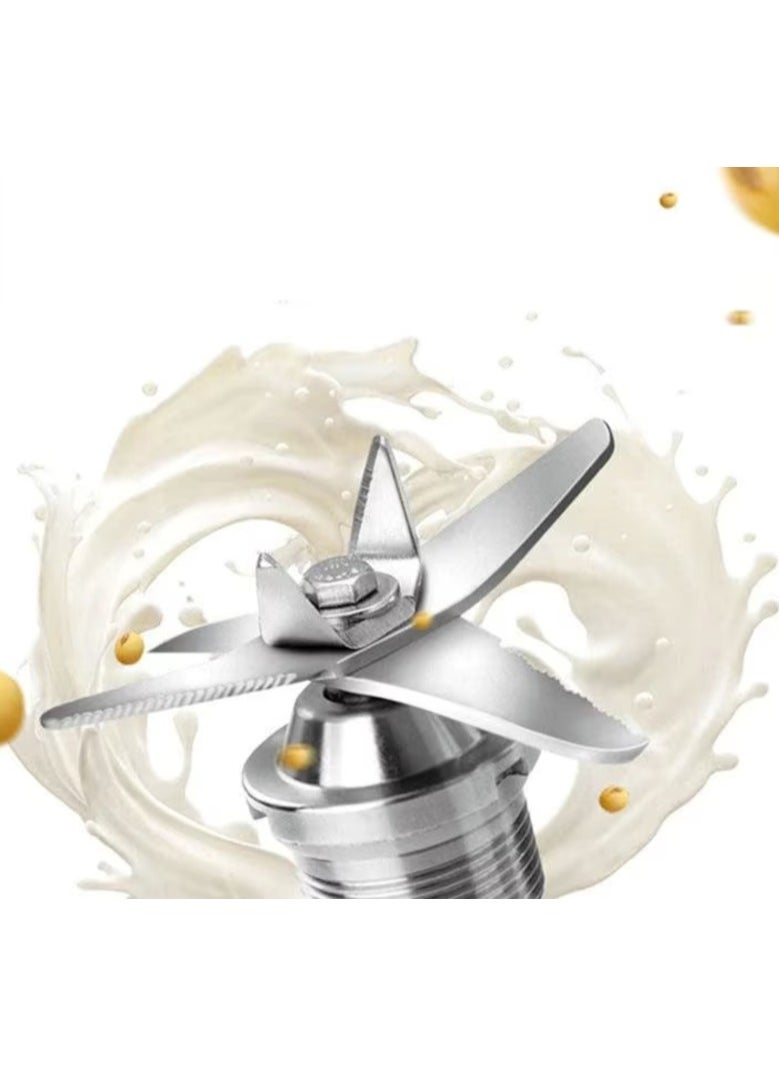 SILVER CREST - Royal Silver-Crest Professional Blender 2 In 1 4500W High Power Blenders For Kitchen Stainless Countertop Smoothie Blender Ideal for Smoothies Shakes - Image 1