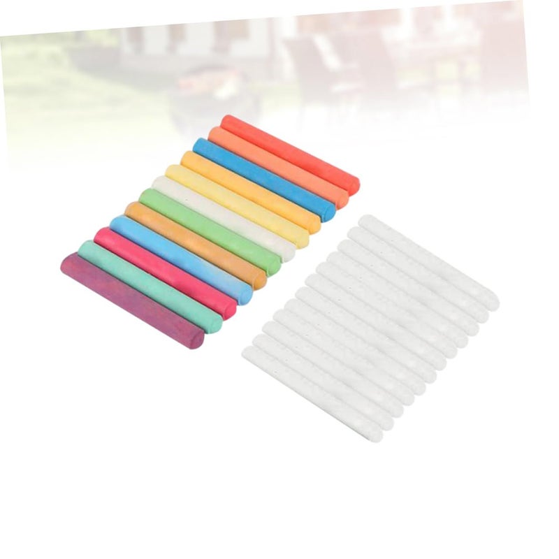24pcs Non Toxic Water Based Chalk Pens For Kids Art Supplies 12 Colors - Image 5
