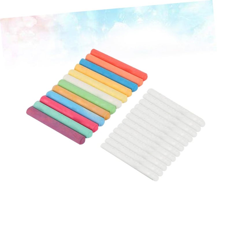 24pcs Non Toxic Water Based Chalk Pens For Kids Art Supplies 12 Colors - Image 3