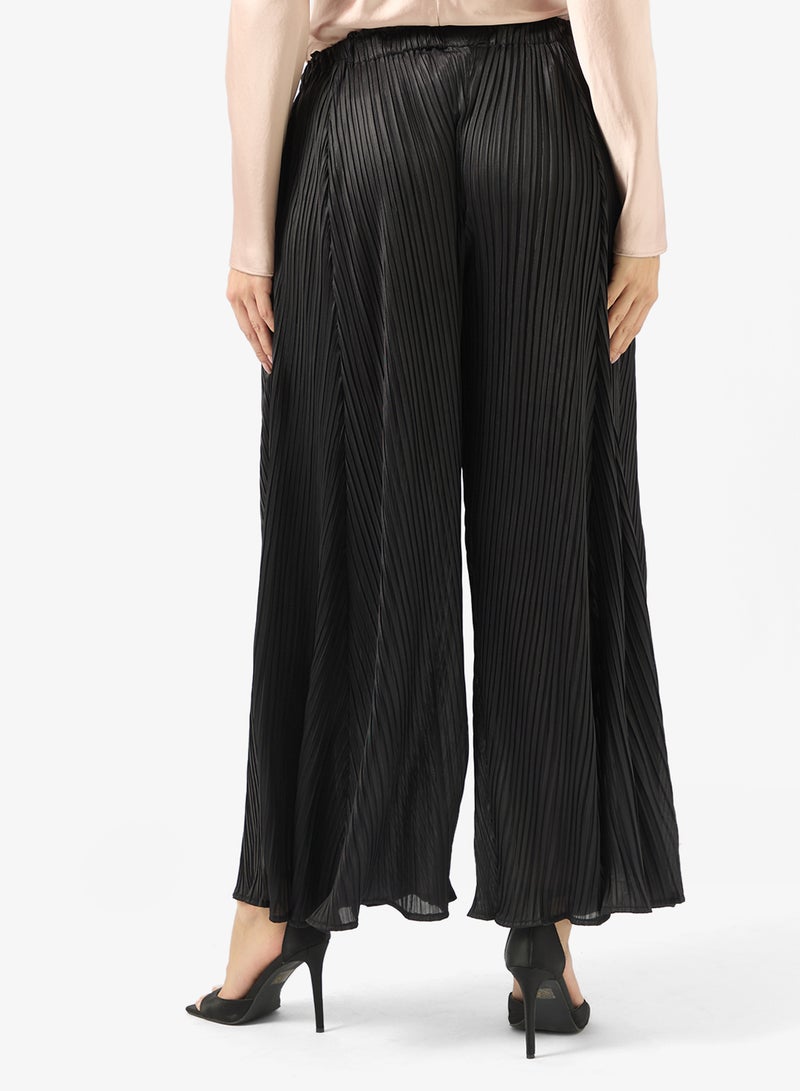 ايلا بنطلون بنقشة مجعدة - Image 3