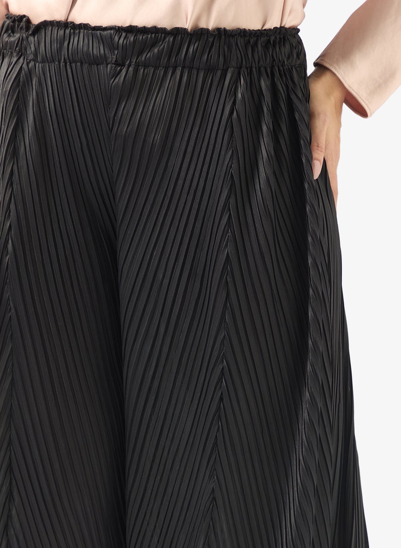 ايلا بنطلون بنقشة مجعدة - Image 4