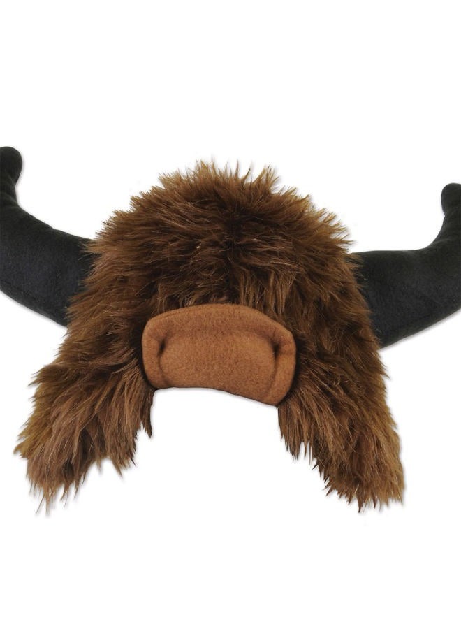 Beistle Plush Buffalo Hat - Image 5