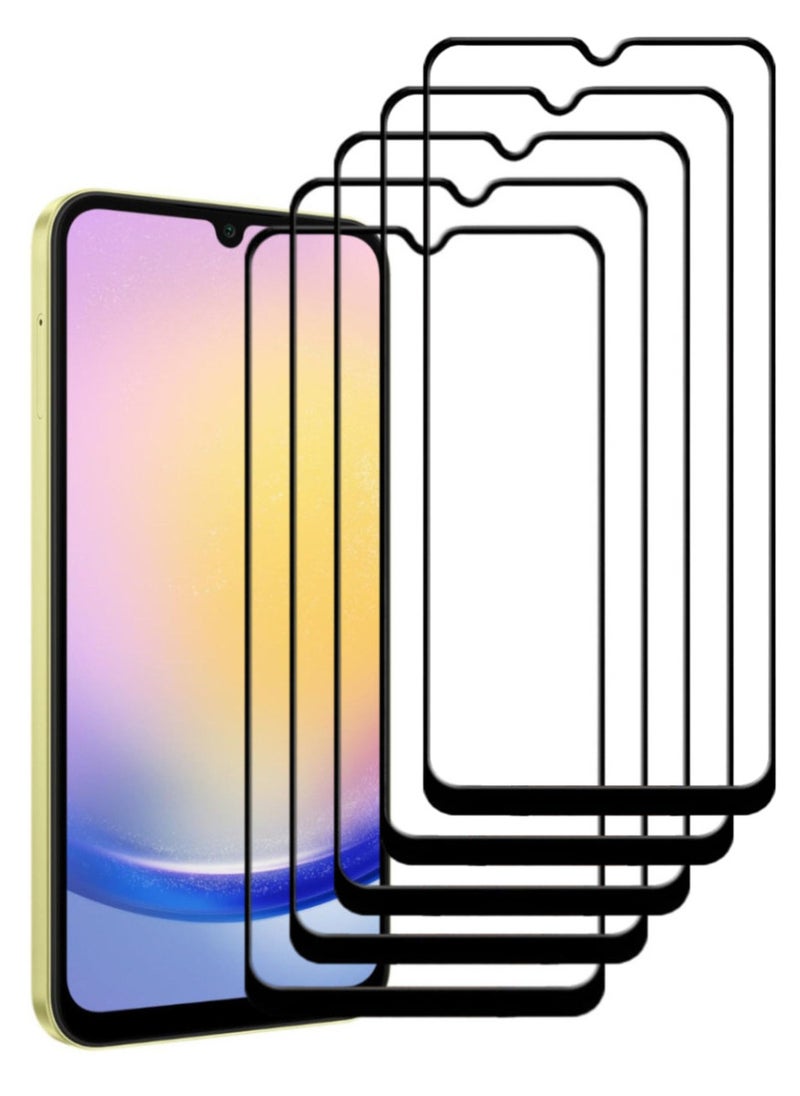 أكاليكس 5 قطع، حماية شاشة، لهاتف سامسونج جالاكسي A25، جودة ممتازة. - Image 1