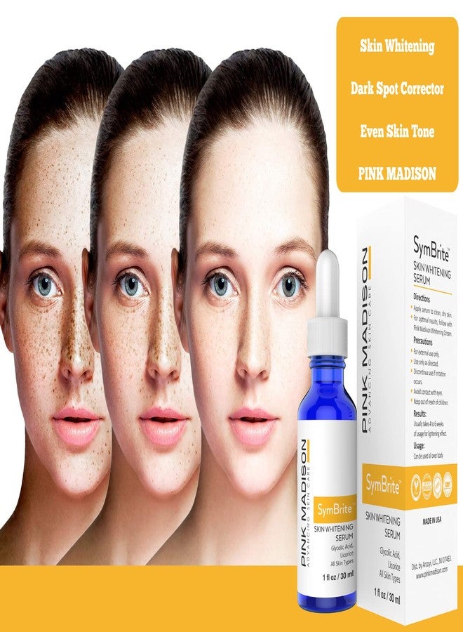 Pink Madison Dark Spot Corrector Remover for Face Neck Hands. Men and Women Made in USA Vitamin C Hyaluronic Acid, Green Tea Extract 1 OZ - Image 5