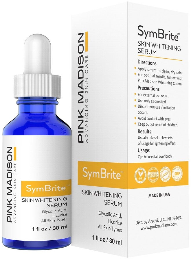 Pink Madison Dark Spot Corrector Remover for Face Neck Hands. Men and Women Made in USA Vitamin C Hyaluronic Acid, Green Tea Extract 1 OZ - Image 2