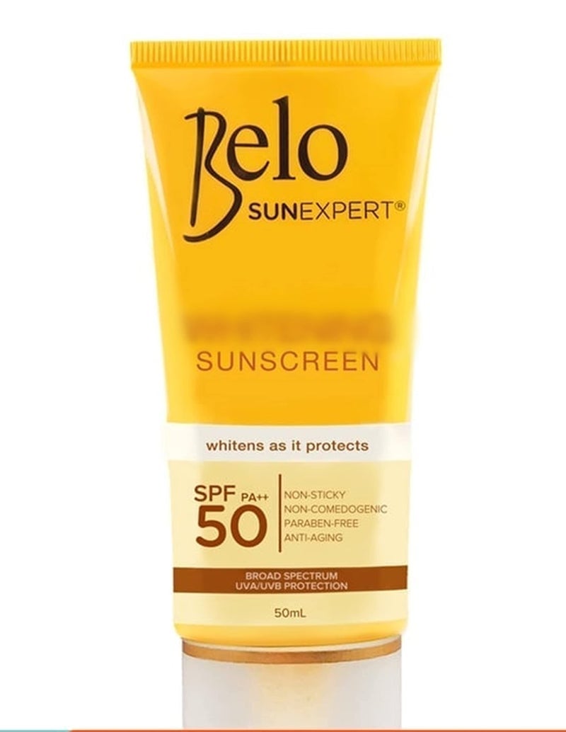 Belo Essentials Belo Sunexpert Sunscreen SPF 50 PA 50ml  Broad Spectrum UVAUVB Protection