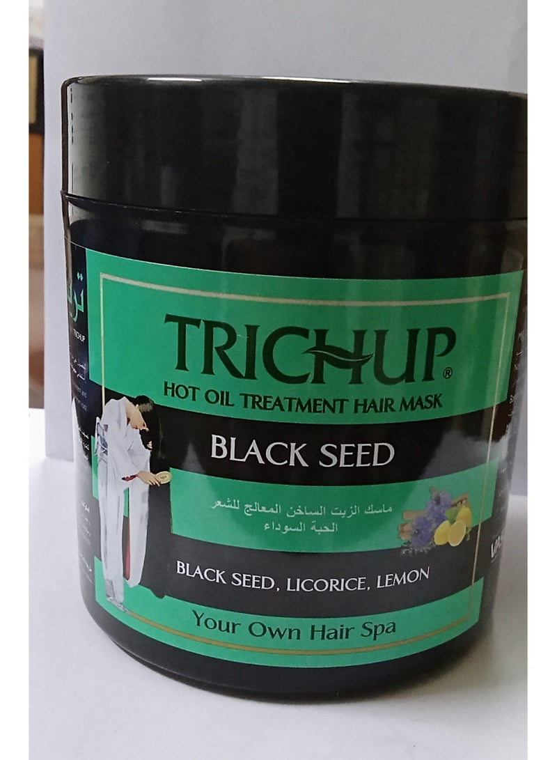 TRICHUP Hot oil hair treatment mask with black seed extract, 500 ml - Image 1