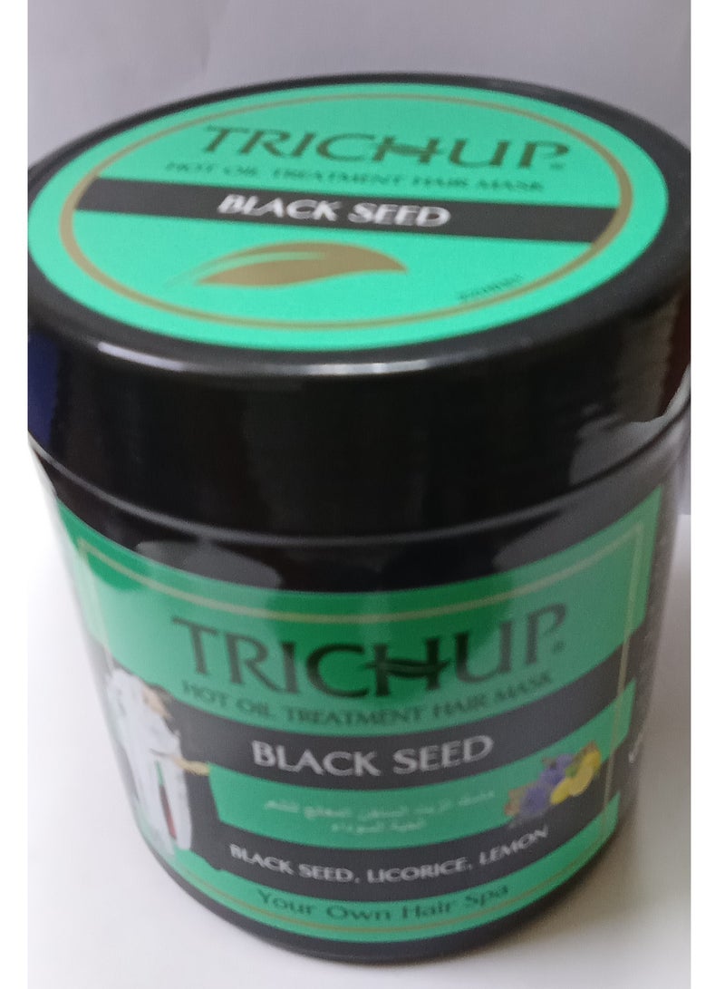 TRICHUP Hot oil hair treatment mask with black seed extract, 500 ml - Image 2