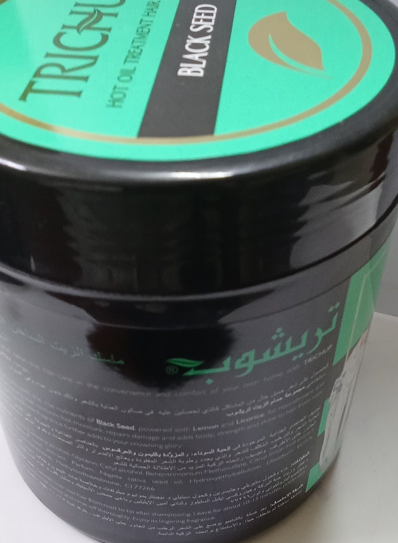 TRICHUP Hot oil hair treatment mask with black seed extract, 500 ml - Image 3