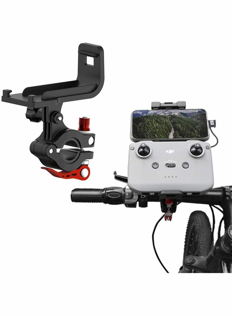 SOLARAE Bicycle Remote Controller Mount for Mavic Air 2S - Securely Attach Your Drone Controller for Convenient Access While Riding - Image 1