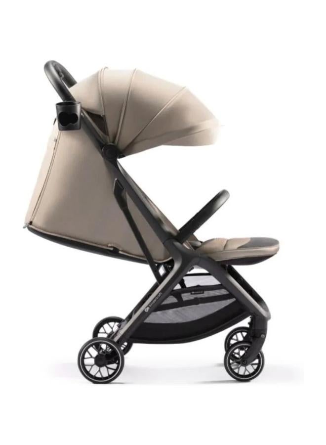 Kinderkraft Nubi 2 Baby Stroller - Beige - Image 3