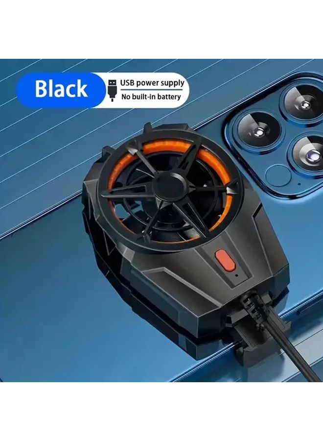 X52 Plug In Black Cooling Fan Quiet 3 Speed USB Portable Phone Cooler For Gaming - Image 2
