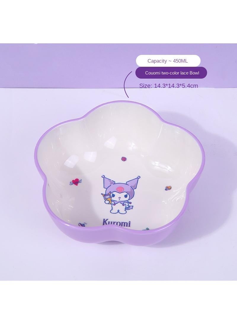 general Kuromi  Printed Petal Bowl 450ml - Image 1