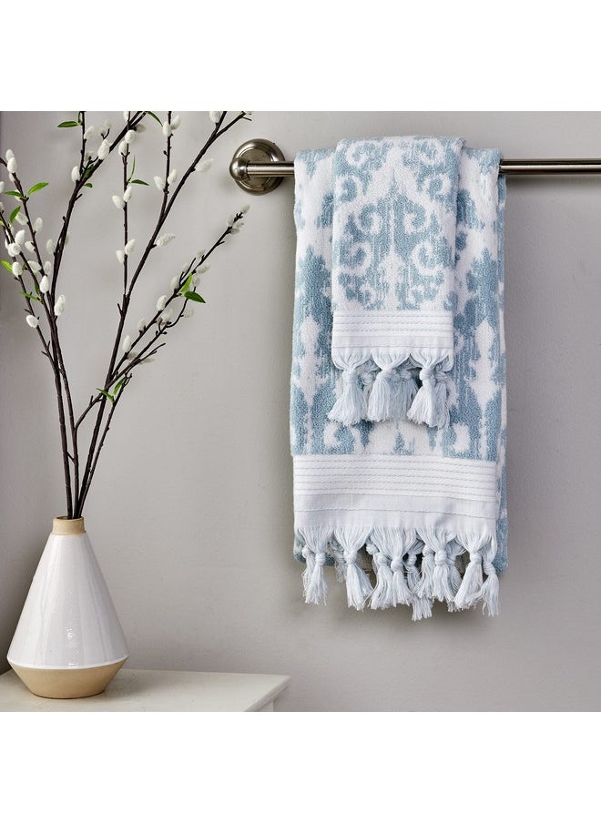 Mirage Fringe 100% Turkish Cotton Hand Towel Set, Aqua - pzsku/Z79BB7C26433EC476D0F5Z/45/_/1733731374/997384d4-9b62-4d8b-bf83-fa28f9ae87ac