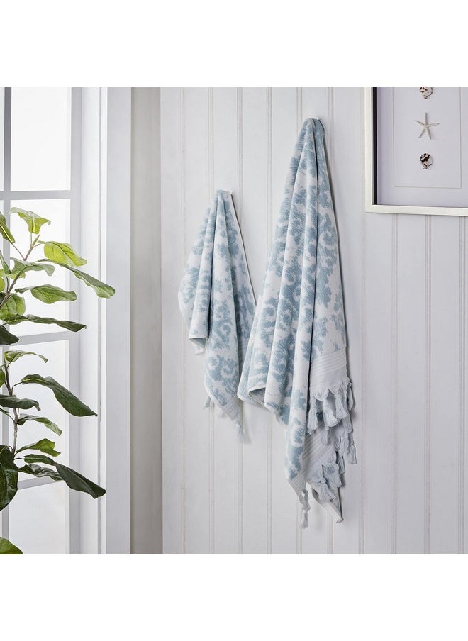 Mirage Fringe 100% Turkish Cotton Hand Towel Set, Aqua - pzsku/Z79BB7C26433EC476D0F5Z/45/_/1733731378/000423c8-2bcb-4187-a9fc-3aaa94d0e835