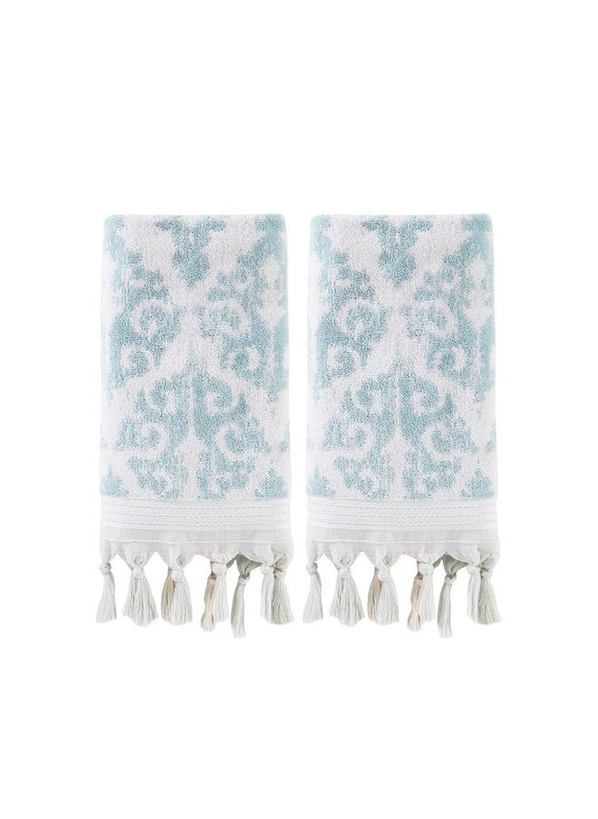 Mirage Fringe 100% Turkish Cotton Hand Towel Set, Aqua - pzsku/Z79BB7C26433EC476D0F5Z/45/_/1733731390/213f4741-af84-4f22-99b0-848b70f0129d