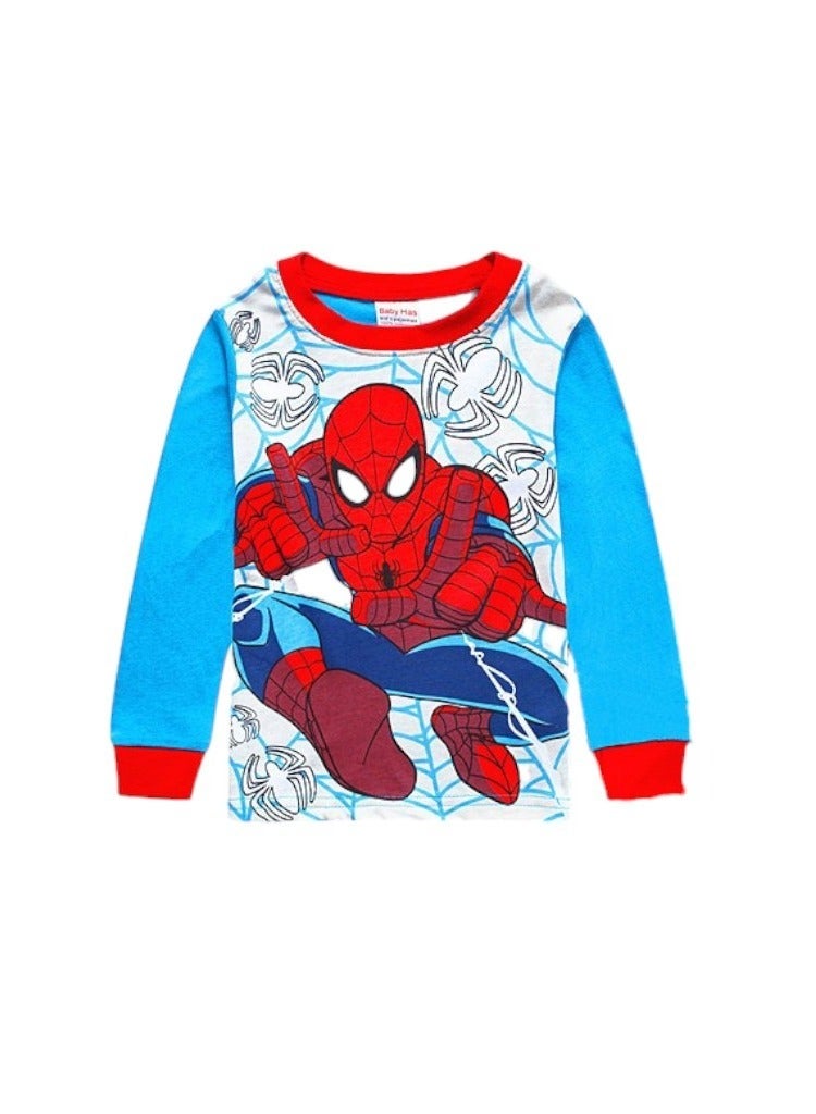 D'Daniela Daniel - Boys' Little Spidey Snuggles Pajama Set - Long Sleeve - Image 2