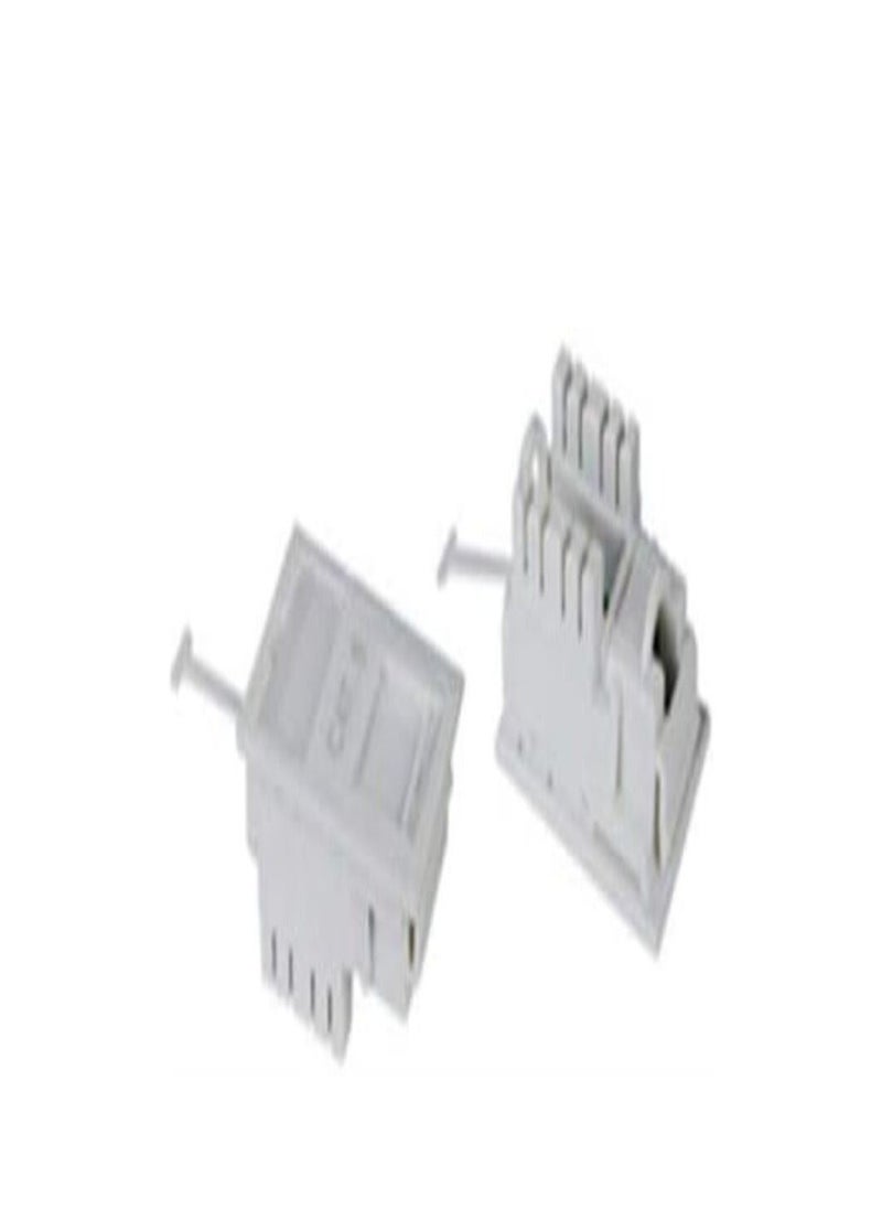 DKURVE - Divine Floor Box Keystone Cat6 Low Profile Network 6C Modular jack  Pack Of 5 - Image 1