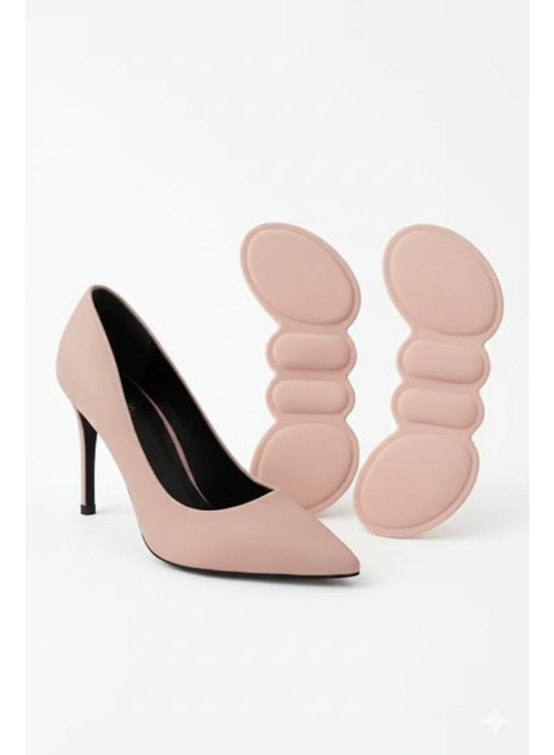 وسادات سيليكون لراحة الكعب العالي – تصميم الفراشة – قطعتان – تمنع الاحتكاك والبثور وتمنح ثباتًا مريحًا - Image 1