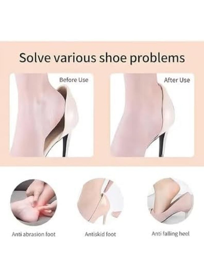 وسادات سيليكون لراحة الكعب العالي – تصميم الفراشة – قطعتان – تمنع الاحتكاك والبثور وتمنح ثباتًا مريحًا - Image 4