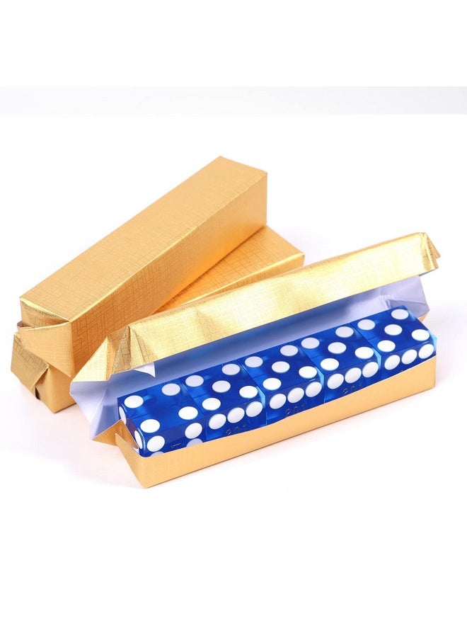 GSE Games & Sports Expert - Casino Dice Game Aaa Grade 19Mm Pro Vegas Casino Style Craps Dice Set Of 5 With Razor Sharp Edges & Matching Serialized Numbers For Rpg, Dice Stacking, Yahtzee Dice Games - Image 1